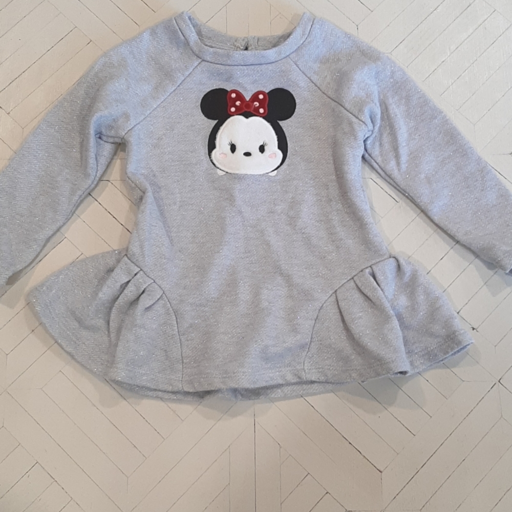 DISNEY Tsum Tsum Minnie Mouse Long Sleeved Shirt 3T